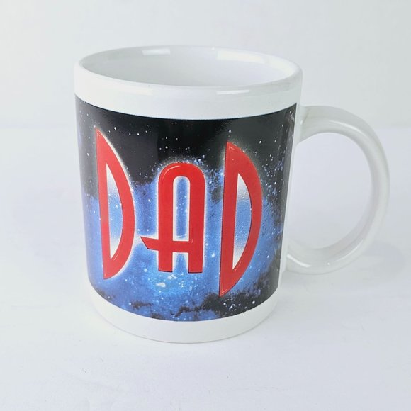 School Designs Other - Vintage 1999 Super Dad Superman Birthday Father's Day Coffee Tea Hot Drink Mug